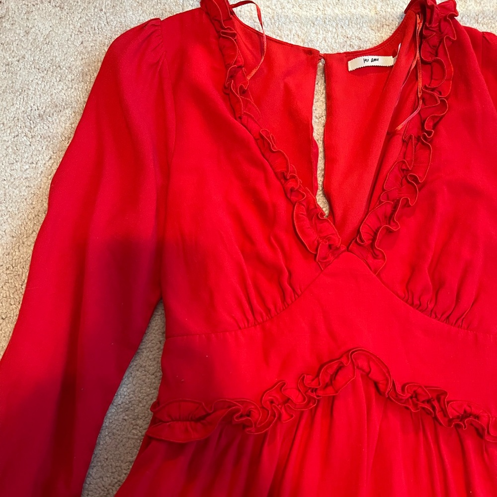 Red dress